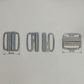 Fürdőruha kapocs (24 mm) - SILVER